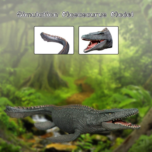 Modelo Realista De Mosasaurio Grande, Modelo De Dinosaurio R