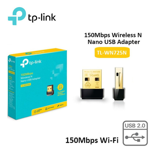 Mini Tarjeta Wifi Usb 2.0 Portable 150mbps Original Windows