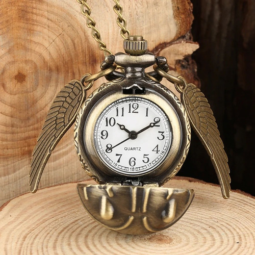 Reloj Collar Snitch Me Abro Al Cierre Harry Potter Colección