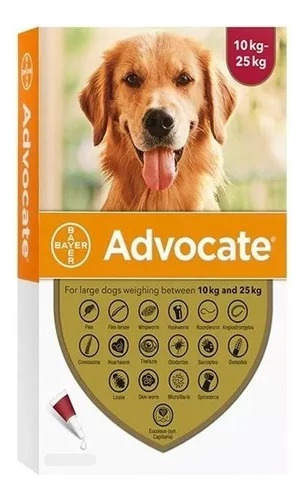 Advocate Perro 10-25kg 1 Pipeta