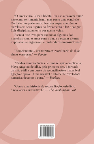 Livro Mamãe & Eu & Mamãe De Maya Angelou Edição 6 2018 Português Editora Rosa Dos Tempos