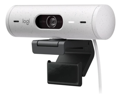 Webcam Camara Web Logitech Brio 500 Full Hd 1080p Blanco