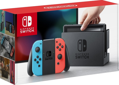 Nintendo Switch 32gb Consola Neon Red/neon Blue Joy-con