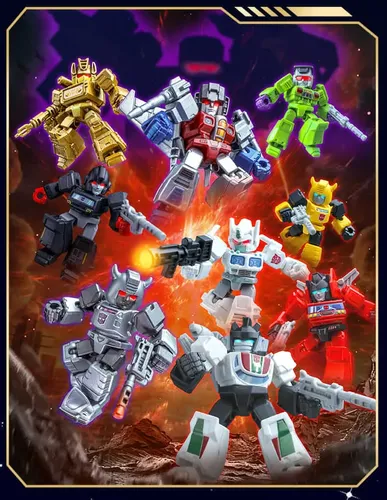 Lote c/2 Blokees Transformers Defender Version2 Autobots