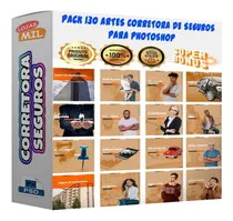 Comprar Pack 130 Artes Para Corretora Seguros Editáveis Psd + Png