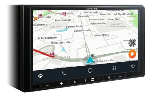 Autoestereo Pantalla 2 Din Alpine Carplay Android Auto Bt