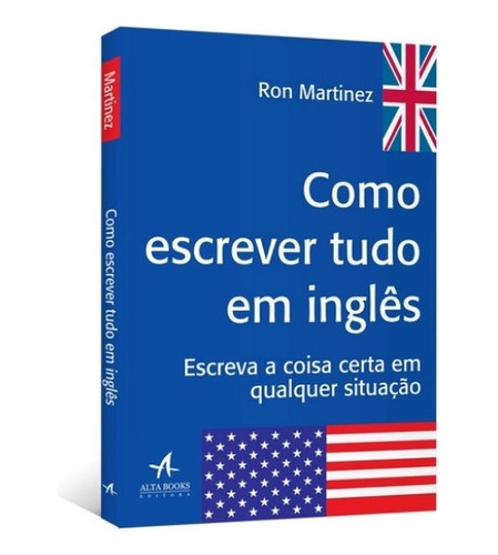 Livro Como Escrever Tudo Em Inglês; Ron Martinez