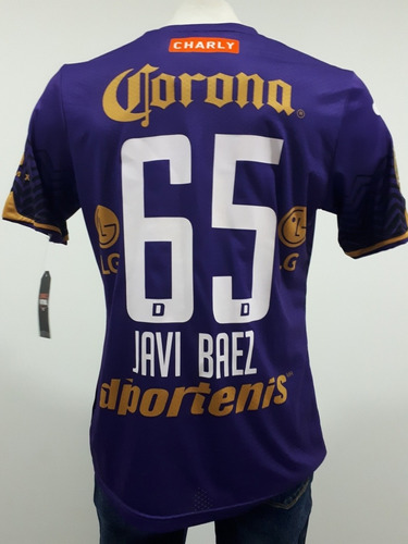 Jersey Dorados De Sinaloa 2016 2017 Javi Baez #65 Lila 