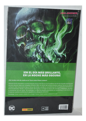 Green Lantern # 1 Knight Terrors Vuelta En Acción - Panini