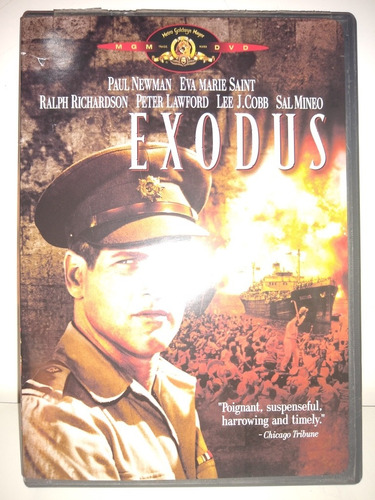 Exodus Dvd Paul Newman Israel Segunda Guerra Palestina