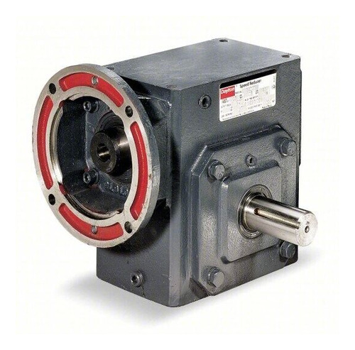 Dayton 4rn73 Speed Reducer, 40:1, C-face, Cast Iron, 56c Zze