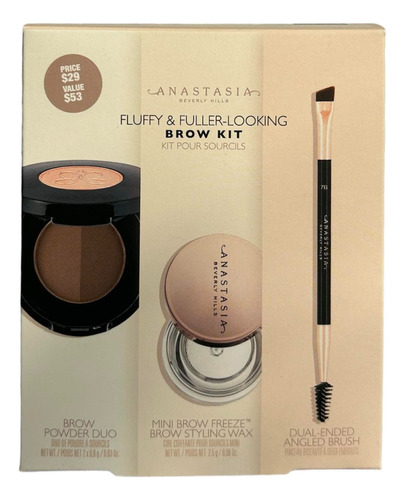 Kit Ceja Fluffy&fuller Brow Kit X Anastasia Beverly Hills