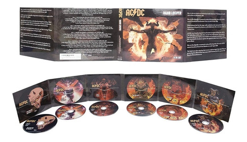 Ac/dc Radio Lucifer Brian Johnson 6 Cd Nuevo Importado Stock