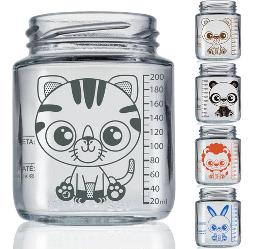 Imagem 2 de 2 de 10 Potes Armazenar Leite Materno Ou Papinha, Graduação 200ml