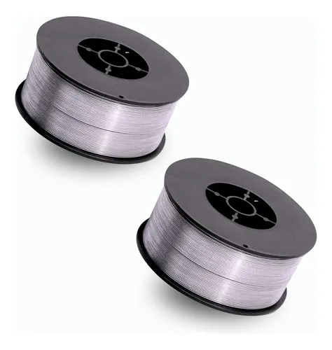 comprar 2 Pcs Arame Solda Mig Inox 308l 0.8mm Uso Com Gás Rolo 1kg