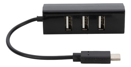 Pocket Hub Usb C 4 Portas Usb 2.0 Portátil P/ Celular Tablet