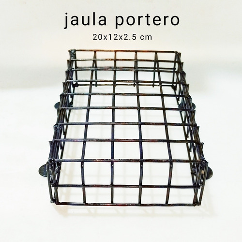 Jaula Reja Frente De Portero Inalámbrico.12x7 Cm V/modelos