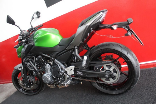 Imagem 6 de 11 de Kawasaki Z 650 Z650 Z-650 Abs 2020 Verde