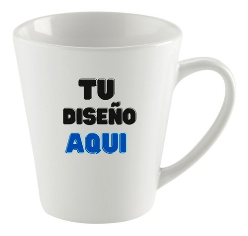 Tazón Cónico Personalizado 12 Oz + Caja Personalizada