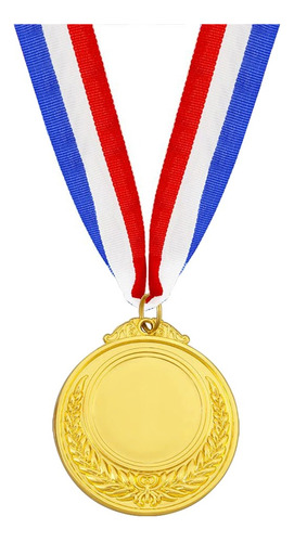 Medalla Deportiva Metálica C/cinta 5 Cm Oro,pla,br  Forcecl