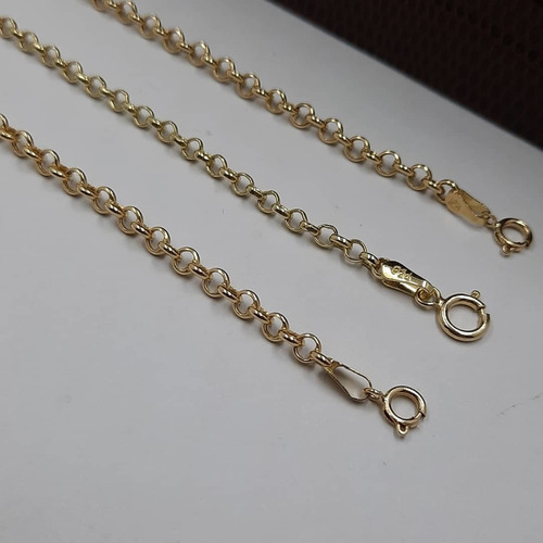 Pulseiras Elo Português Em Ouro 18k