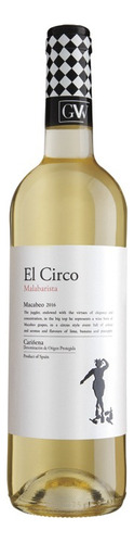 Vino Blanco. El Circo. Malabarista. Macabeo 2019. 750ml