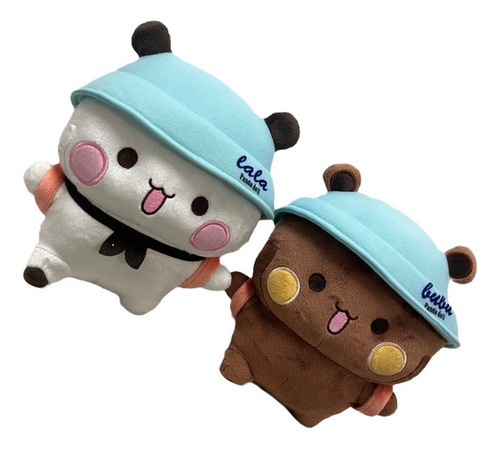 2pcs Lindo Muneco Oso Panda Dibujos Animados Bubu Y Dudu [u]