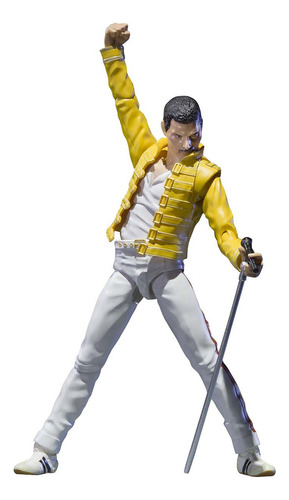 Figura De Freddie Mercury Bandai Tamashii Nations, Serie  S.