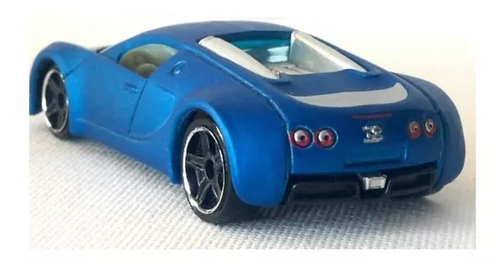 Hot Wheels Bugatti Veyron 2010 # 160 Blue Solo Envios