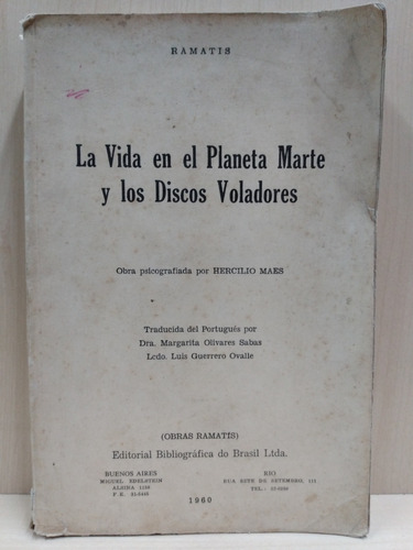 La Vida En El Planeta Marte Y Los Discos Voladores - 1960