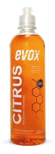 Shampoo Automotivo Concentrado 1:400 Citrus 500 Ml Evox