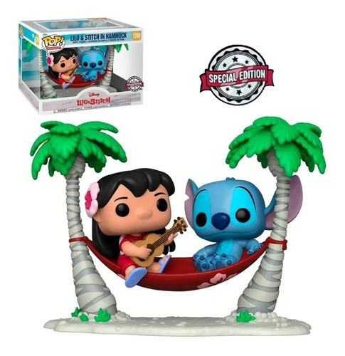 Pop! Funko Lilo E Stitch Na Rede #1200 | Disney