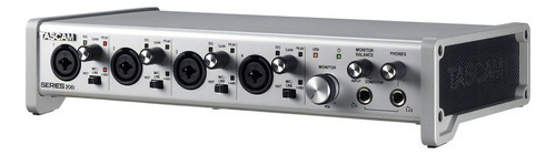 Tascam Series 208i Interfaz De Audio Y Midi Usb Color Plateado 110v