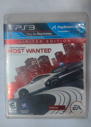 Need For Speed. Most Wanted. Ps3 Original Usado. Qqk.