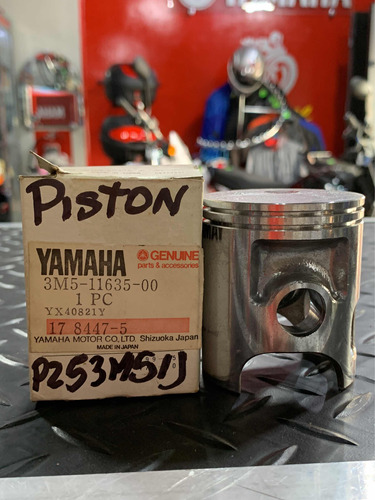Pistón Solo Yamaha Original De Rx 125 / Rd 250 Std