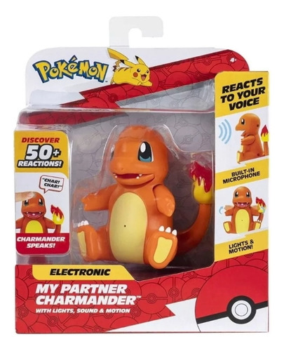 Pokémon Electrónico E Interactivo Mi Compañero Charmander 