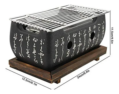 Parrilla Japonesa Portátil Para Barbacoa, Robata, Yakitori,