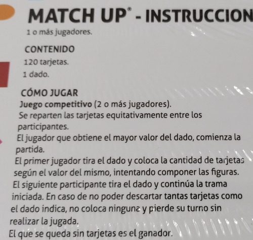 Match Up Juego Habilidades Cognitivas Didactikids