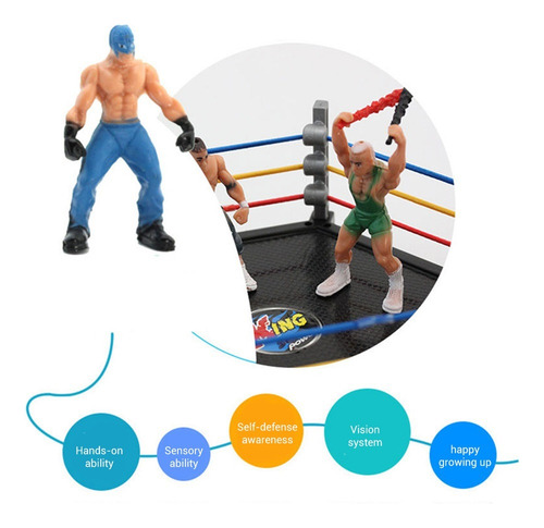 Y Mini Set De Lucha Libre De 32 Piezas