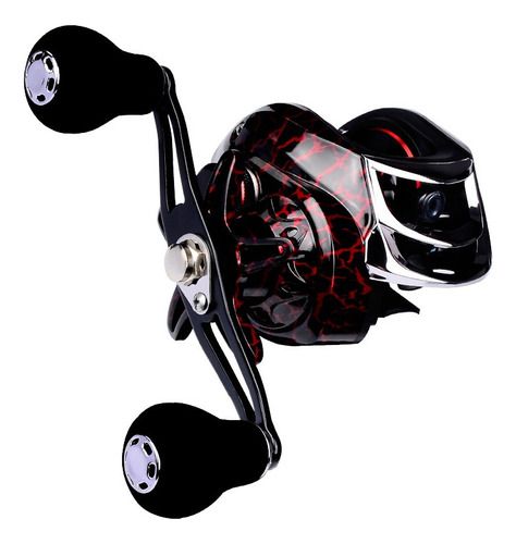 Baitcasting Reel Casting Carrete De Pesca Portátil De 18+1 B