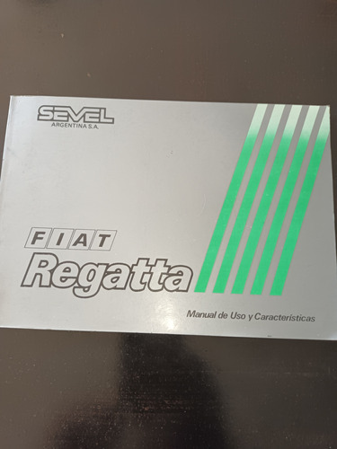 Manual D Propietario  Fiat Regatta.motor Tipo 1.6