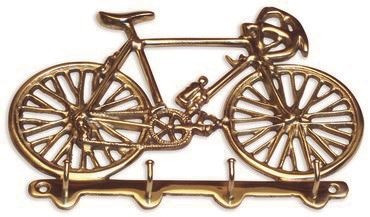 Llavero De Bronce  Bicicleta................ Ab Brass   Kh01