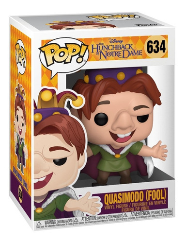 Funko Pop Disney El Jorobado De Notre Dame Quasimodo (fool)