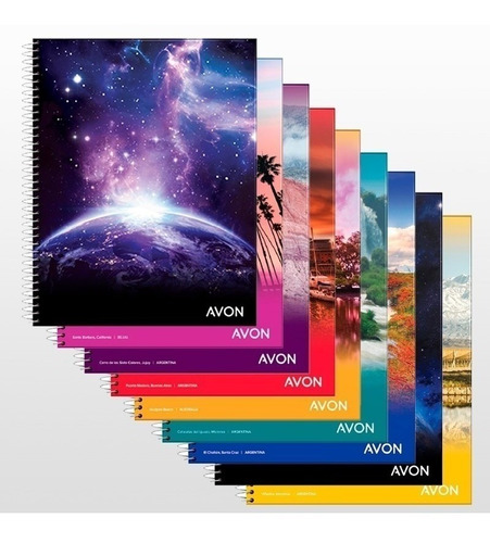 Cuaderno Ledesma Avon Universitario 84 Hojas Rayadas Pack X5