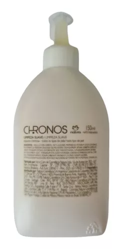 Jabón Espuma Cremosa Limpieza Suave Rostro Chronos Natura Rf