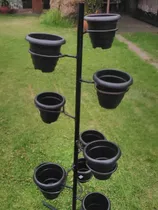 Comprar Porta Macetas De Hierro Con Macetas