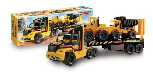 Duravit Set Constructor Nro 3 Camion Acoplado Con Vehiculos