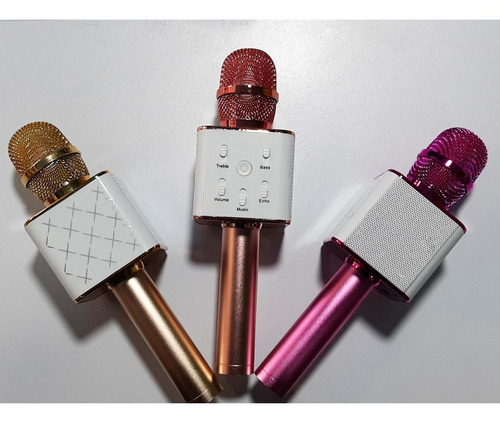 Micrófonos Karaoke Bluetooth Juguete Niñas Y Niños Estuche