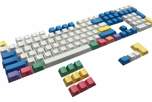 Pbt Keycaps - Tapas Gruesas Para Teclas Cherry Mx No Retroi.