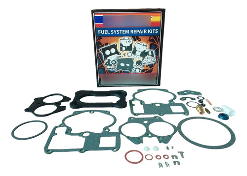 Kit De Carburador Chevrolet 2 Bocas 15564/10437b